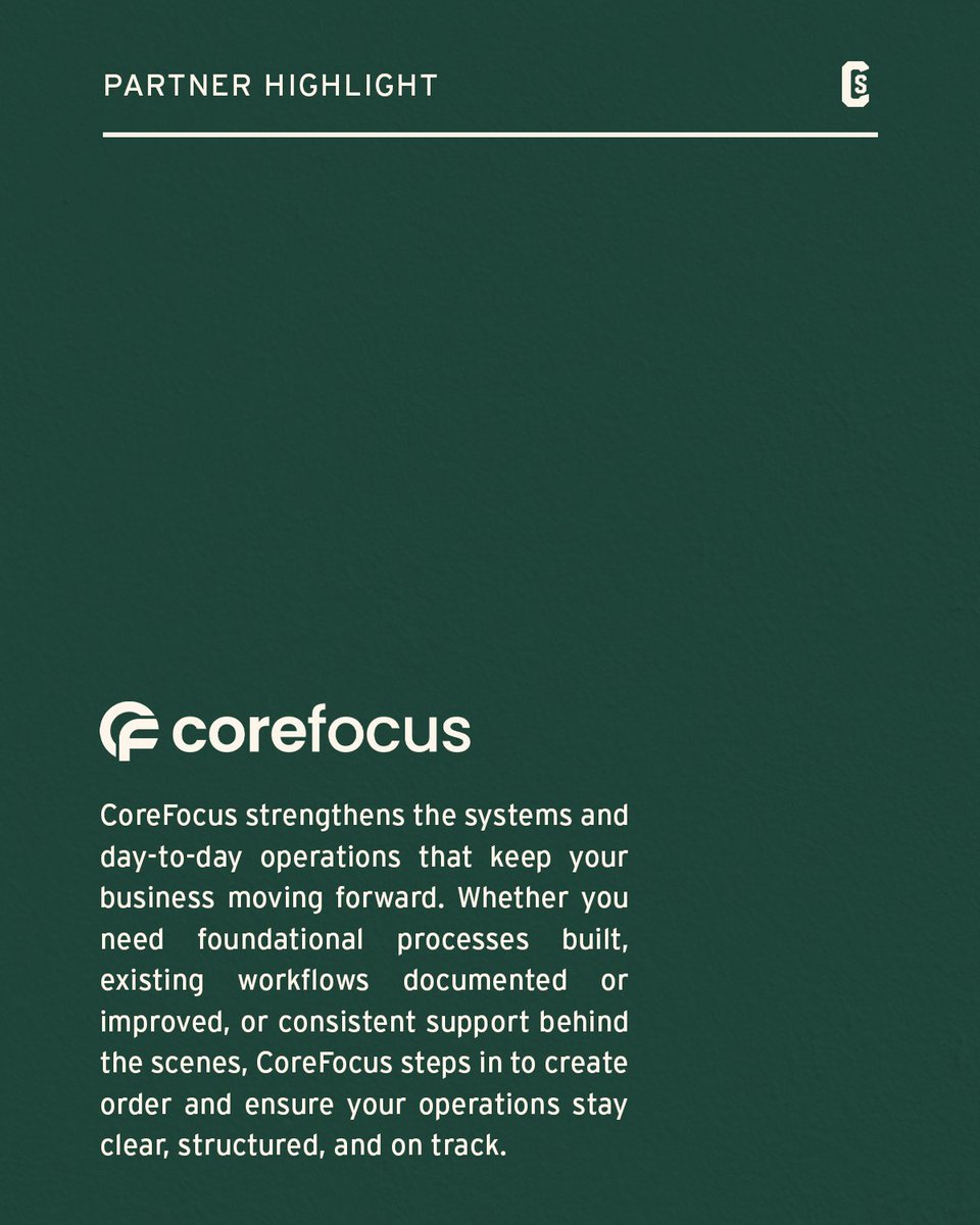 CommonstateAr's tweet photo. Every good team has a glue person. For us, that’s Katherine at CoreFocus.

She joined last year and quickly became the grease in the gears, catching details, and strengthening our operations.

If things feel scattered or stuck, she’s your person.
katherine@corefocussupport.com https://t.co/hfPwkHLgIN