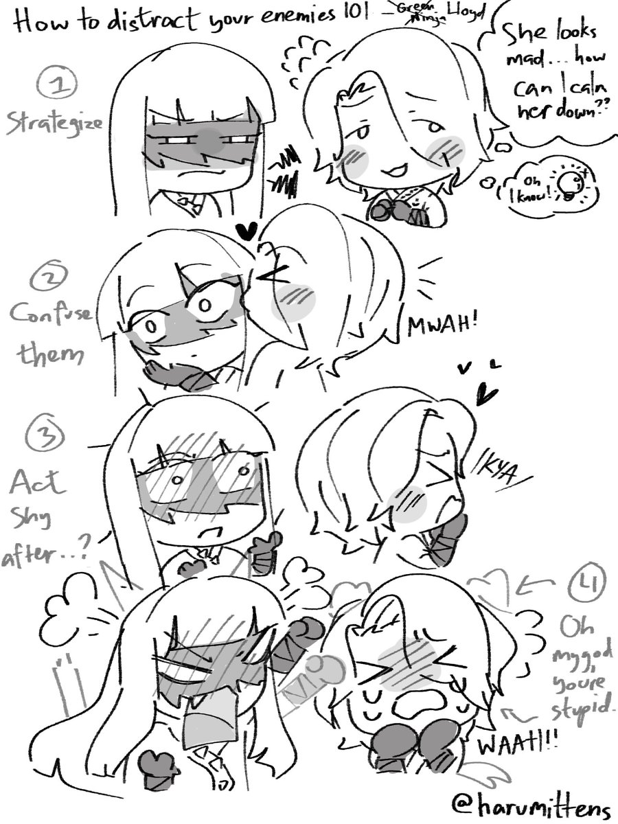 harumittens's tweet photo. They're so silly

#ninjago #harumi #lloyd #llorumi
#katdoodles https://t.co/4bN8blLSj6