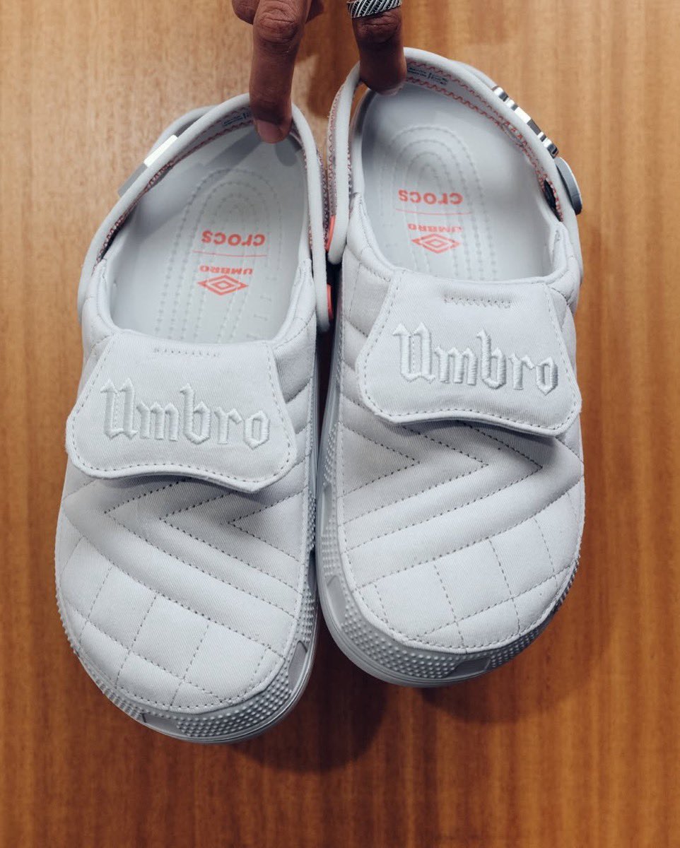 Umbro x Crocs Classic Clog & Crafted Clog が登場。［213397-2YD
