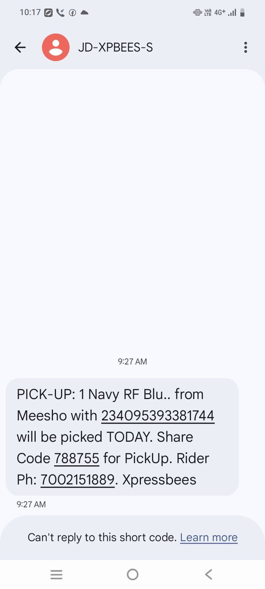 LaskarMustack's tweet photo. @Meesho_Official  Very poor service by Xpressbees! 😡
Delivery is always on time, but pickup always fails with “customer unavailable” excuse.

Fix your pickup system @Xpressbees @Meesho. Stop blaming customers! https://t.co/8xGMNfkJOl