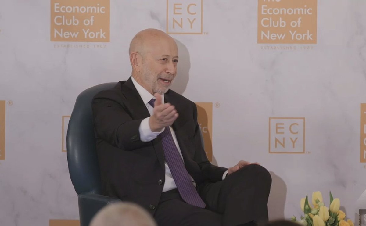 EconClubNY's tweet image. Blankfein: In almost any field, but certainly in finance, you can distribute your business into Florida and Austin and places like that, but you’re going to want to tap into the talent pool that New York has, because young people still come to New York.

#ECNYBlankfein #NewYork