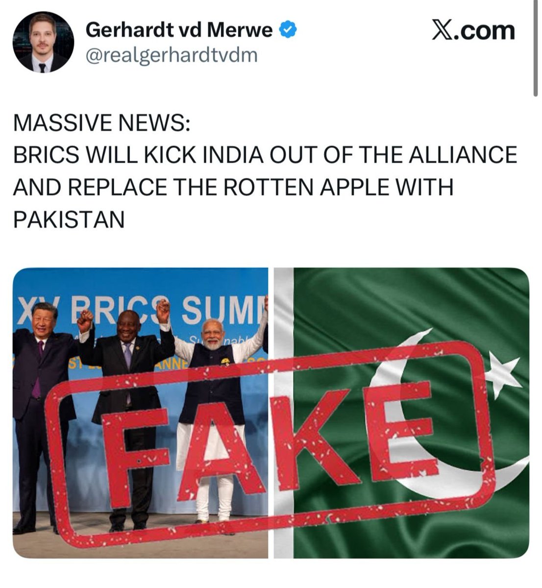 MEA FactCheck tweet media