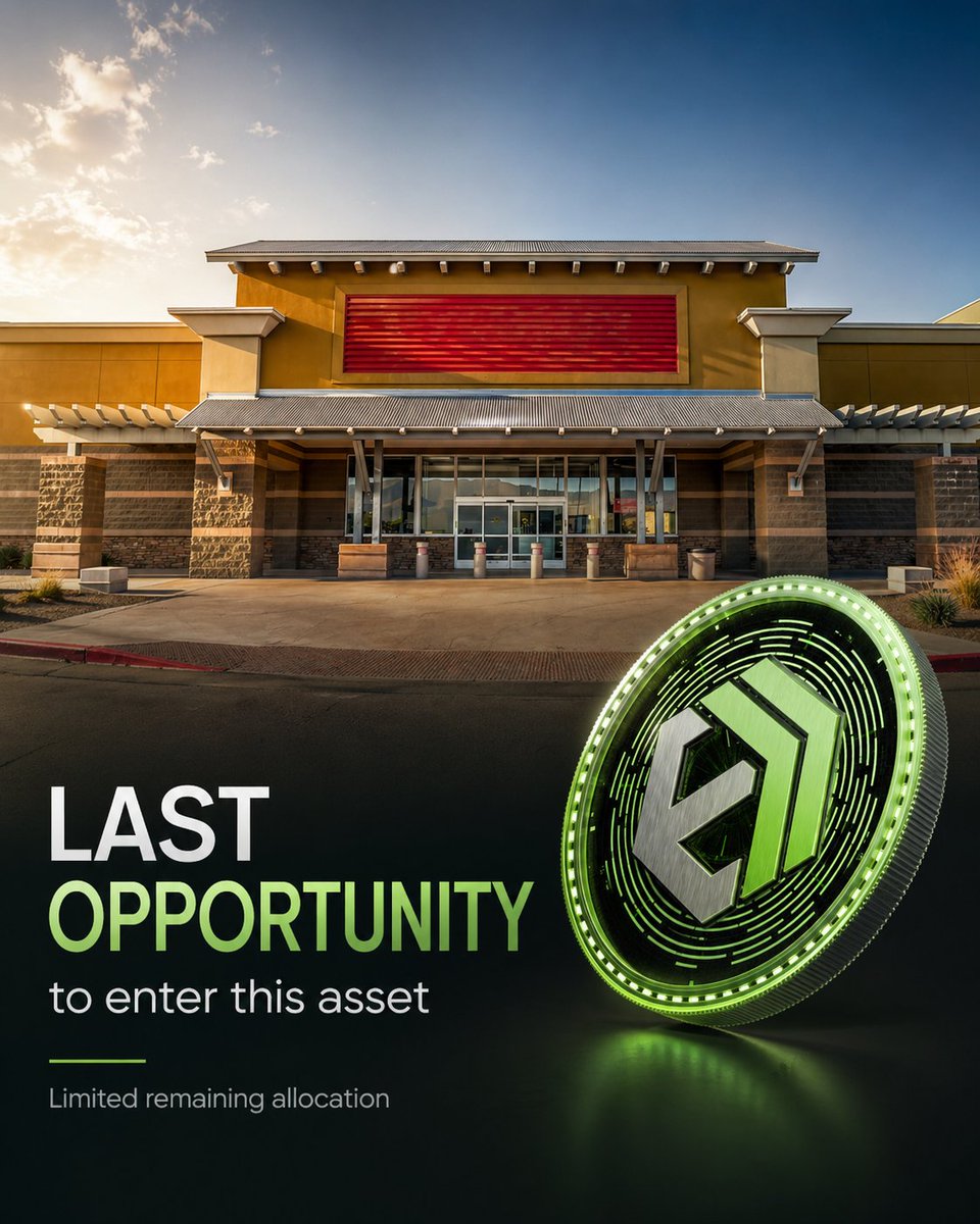 🏢 Last Chance to Buy Commercial Real Estate in Phoenix
🔥 Only 78,664 EST Remaining

Final opportunity to purchase EST in the Phoenix Commercial Property before this asset is fully allocated.

This is a real commercial property in Arizona with warehouses, retail spaces,