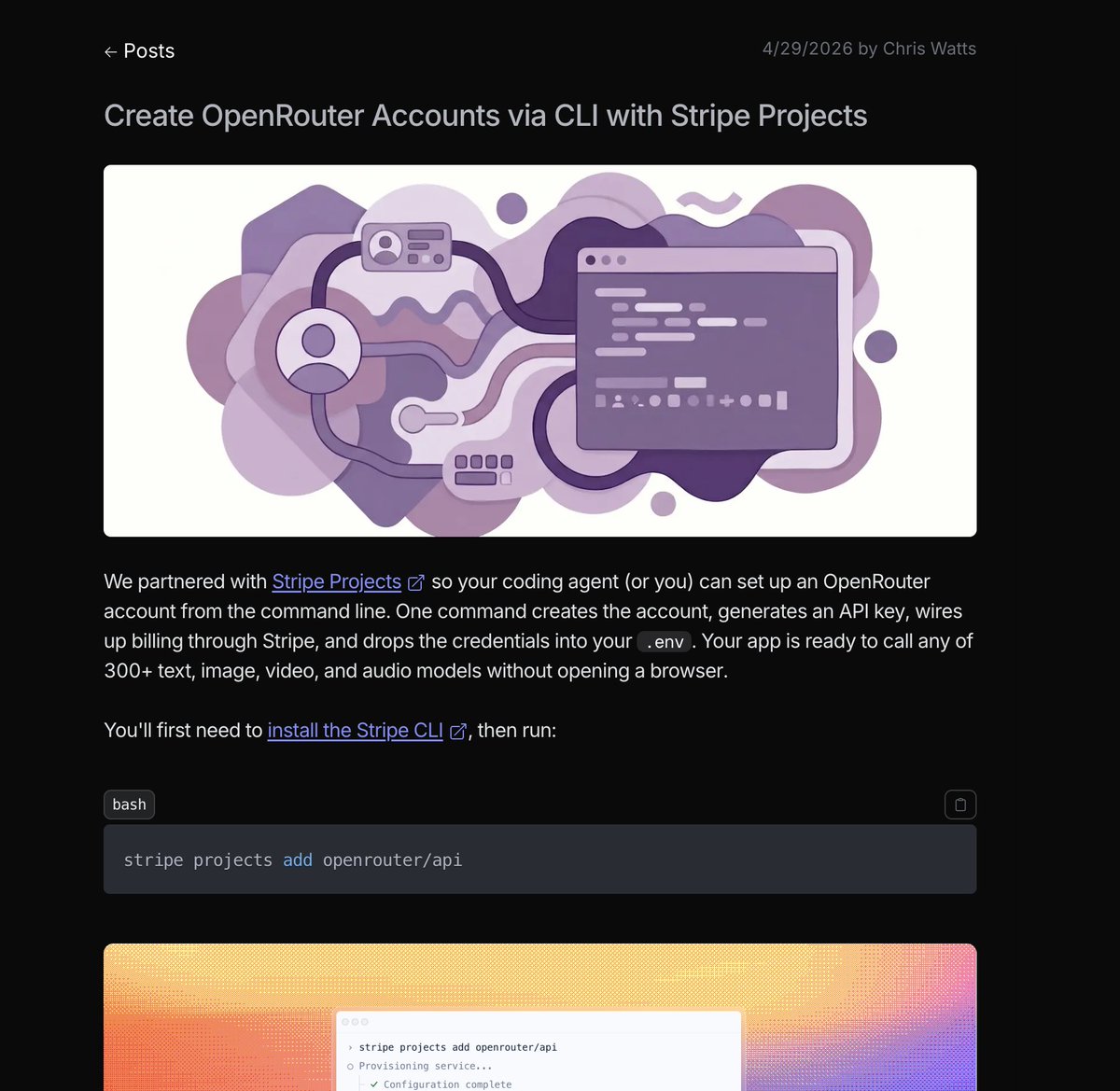 OpenRouter tweet media