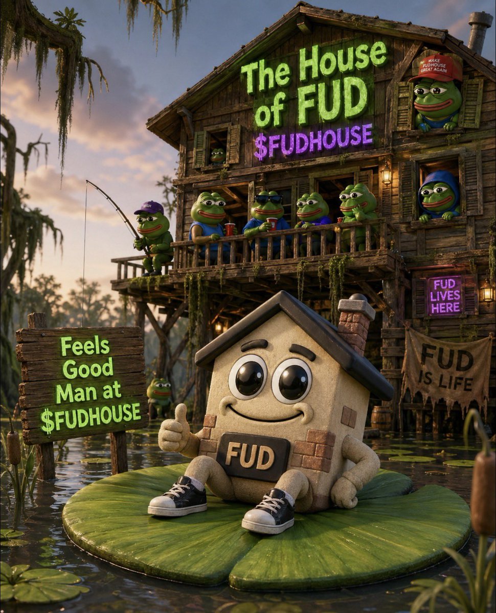 The House Of FUD | $FUDHOUSE 🏚️ tweet media