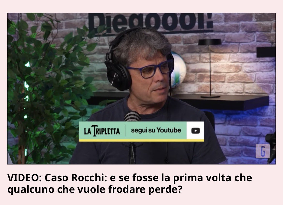 Capito solo ora a chi si riferisse Mikyrattian quando parlava di Ingiocabili
I Ragazzi dei Grandi Record

#Rocchi
#Inter