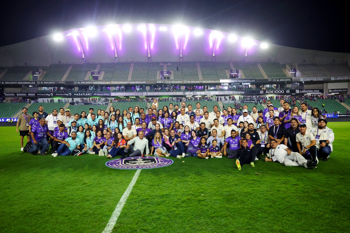 Nosotros fuimos Mazatlán FC. Luchamos con Orgullo, Alegría y Valentía hasta el final.

Fue una gran experiencia, los llevamos en el corazón 💜⚓️
