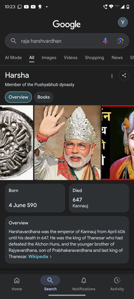 Yuverse280767's tweet image. So Modiji is the reincarnation of Raja Harshvardhan 🗿🔥 
#Modi #BJP #NarendraModi