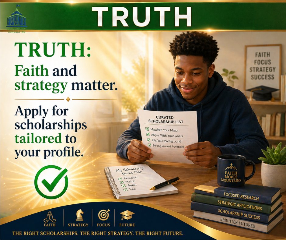 F.A.I.T.H. Scholarships Consulting tweet media