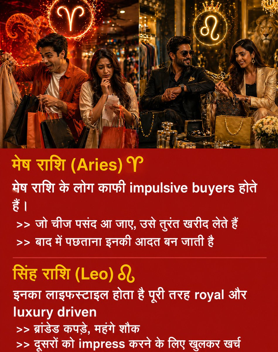 WebduniaHindi's tweet image. किस राशि के लोग सबसे ज्यादा खर्चीले होते हैं, जानिए बचत के उपाय 👇

m-hindi.webdunia.com/astrology-zodi…

#zodiac #zodiacsigns #astrology #astrologyposts #leo #aries #astrologer #trendingnow