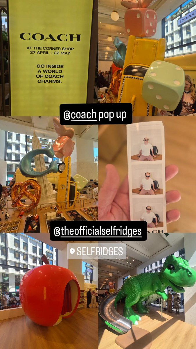 JimmyBolton80's tweet image. @Coach pop up in @Selfridges today #invite