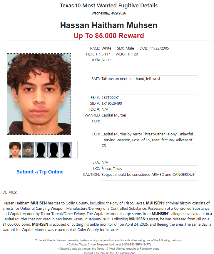 Collin County Sheriff’s Office tweet media
