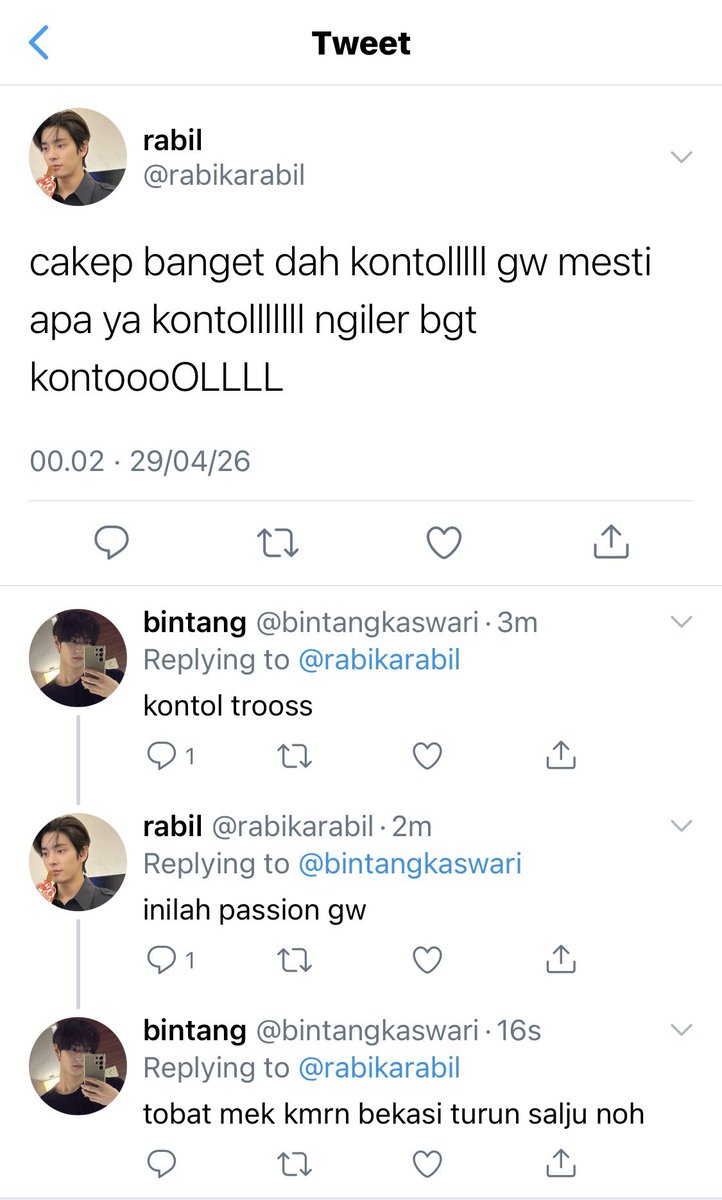 rabil jere ( nikjake ) pasangan tersilet pada jamannya tp skrg rabil nyesel se nyesel nyeselnya