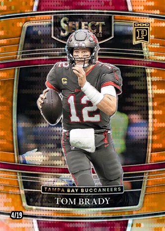 paninitracker's tweet image. 🏈 Tom Brady #4/19 SOLD for $449.00 (0.20 ETH)

2021 Panini NFT Select Football · Concourse Neon Orange Pulsar Prizm

Buyer: EEF122 👤 nft.paniniamerica.net/@EEF122/profil…

See more #TomBrady for sale 👉 nft.paniniamerica.net/marketplace/nf…

#whodoyoucollect #nft #PaniniNFT #PaniniBlockchain