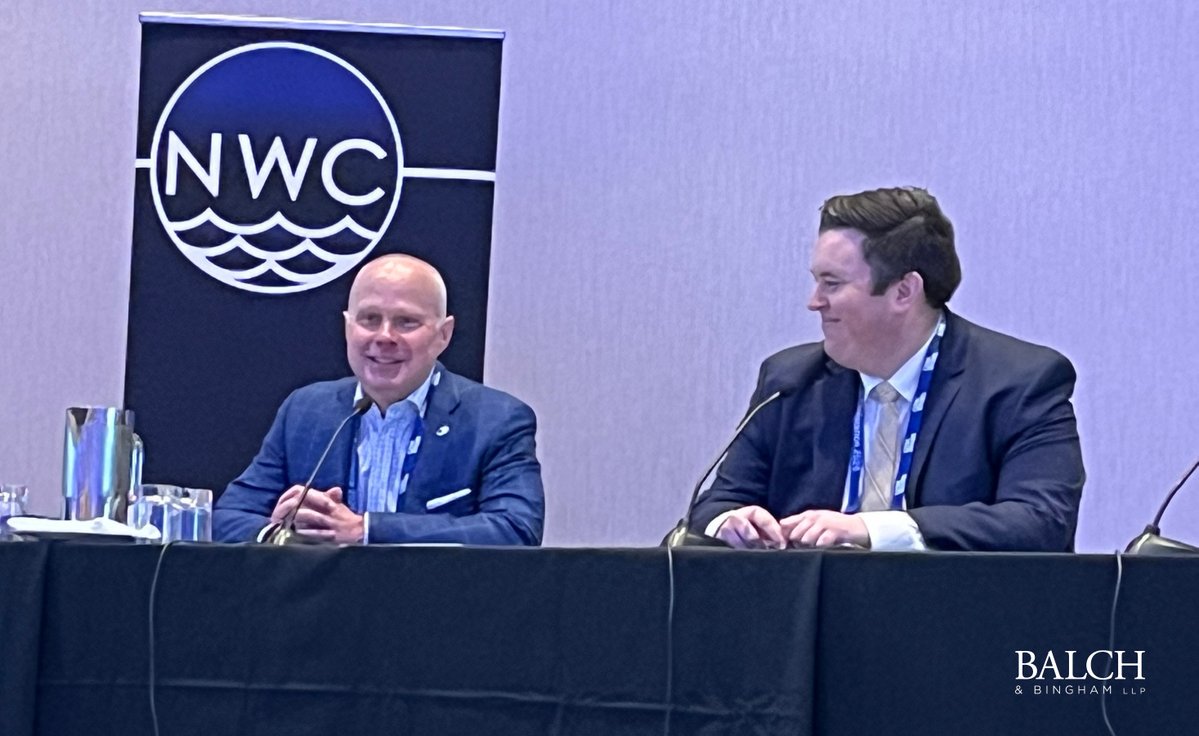 BalchBingham's tweet image. Balch’s Steven Burns led a panel at the NWC Legislative Summit on ESA, permitting, and Capitol Hill developments impacting water resources policy. #EnvironmentalLaw #BalchLeads

 🔗Read more: direc.to/owae