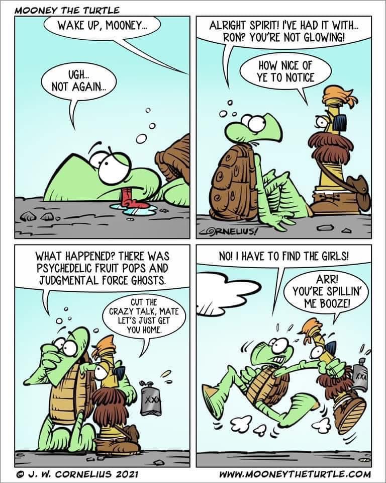 mooneytheturtle's tweet image. #onthisday Comics! Because that’s what we do…