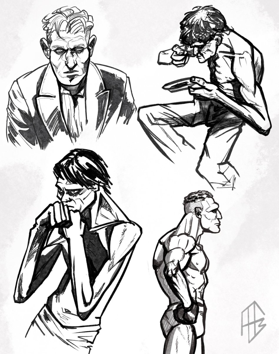 tex_textetexter's tweet image. Some practice. Inspired by #Primal and #Dishonored