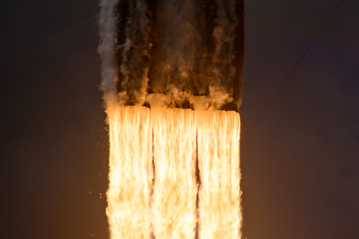 Falcon Heavy is back in action!

A <a href="/SpaceX/">SpaceX</a> Falcon Heavy rocket launches from Launch Complex 39A at NASA’s Kennedy Space Center in Florida, carrying ViaSat-3 Flight 3 ultra-high-capacity broadband spacecraft for <a href="/viasat/">Viasat</a> on Apr. 29, 2026, at 10:13 a.m. EDT.
