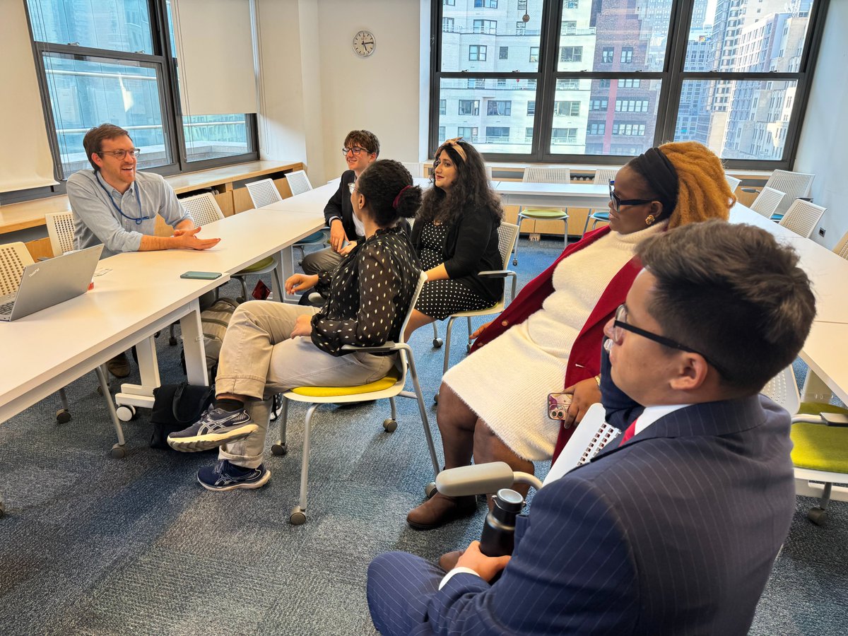 HDRUNDP's tweet photo. During the recent #ECOSOCYouth Forum, @HDRUNDP welcomed student groups from around the world, convened by Global Youth Philanthropy and @SDGyouthconnect. 
 
It was a great pleasure to share the work of @HDRUNDP with these future leaders, and just as valuable to learn from them in return. One standout moment was hearing how they are already leveraging #AI to strengthen their capabilities, which is a theme at the heart of the Human Development Report 2025. 
 
Learn more about the #HDR2025: https://t.co/L6xnGwflbC