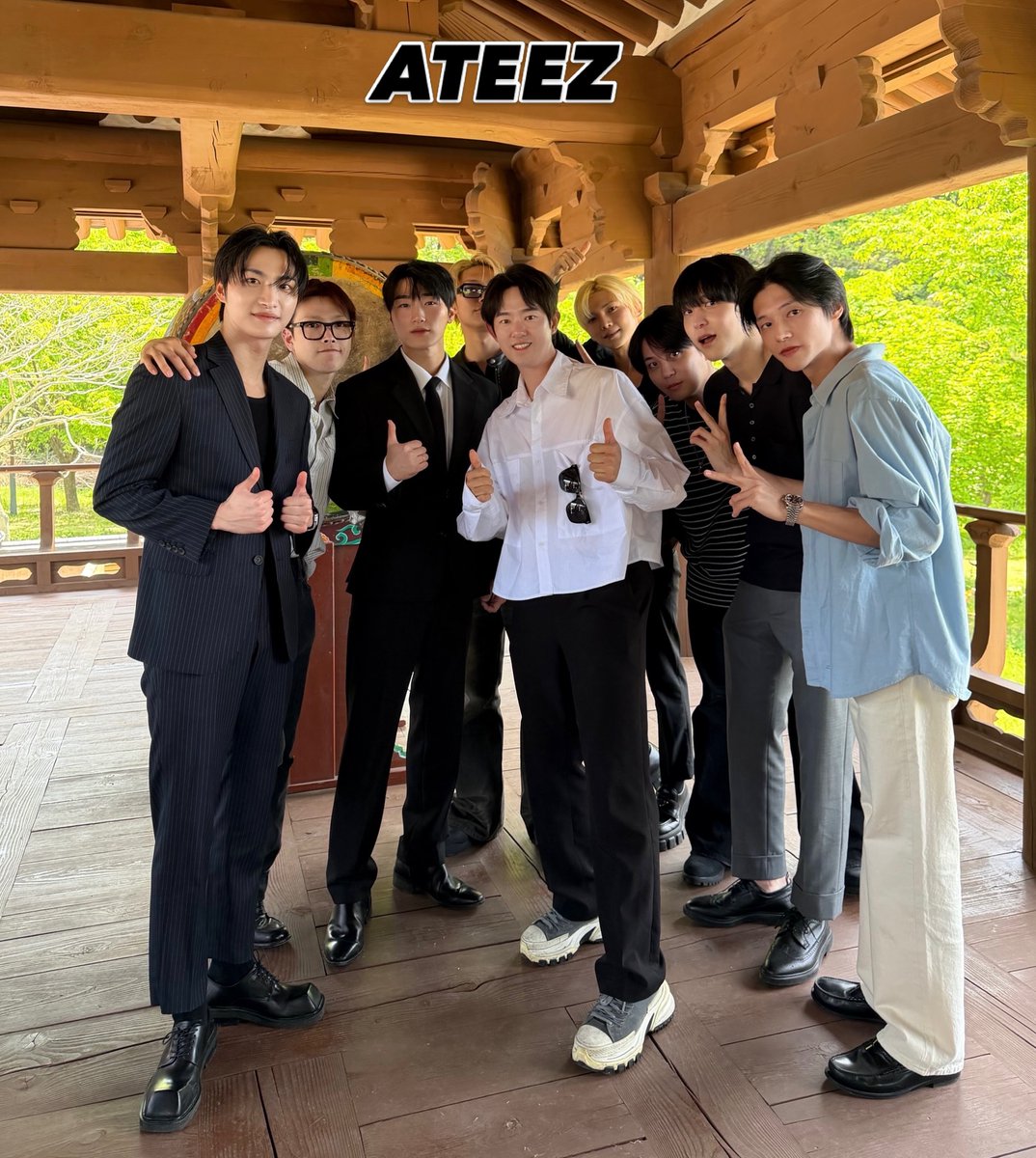 Pro Golfer @.siwoo_pro Instagram update with ATEEZ and selfie with #WOOYOUNG 

🔗 instagram.com/p/DXuJjTIicp2/

#ATEEZ #에이티즈