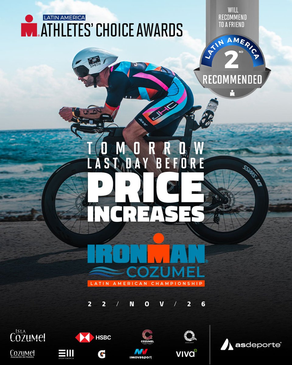 IRONMAN México tweet media