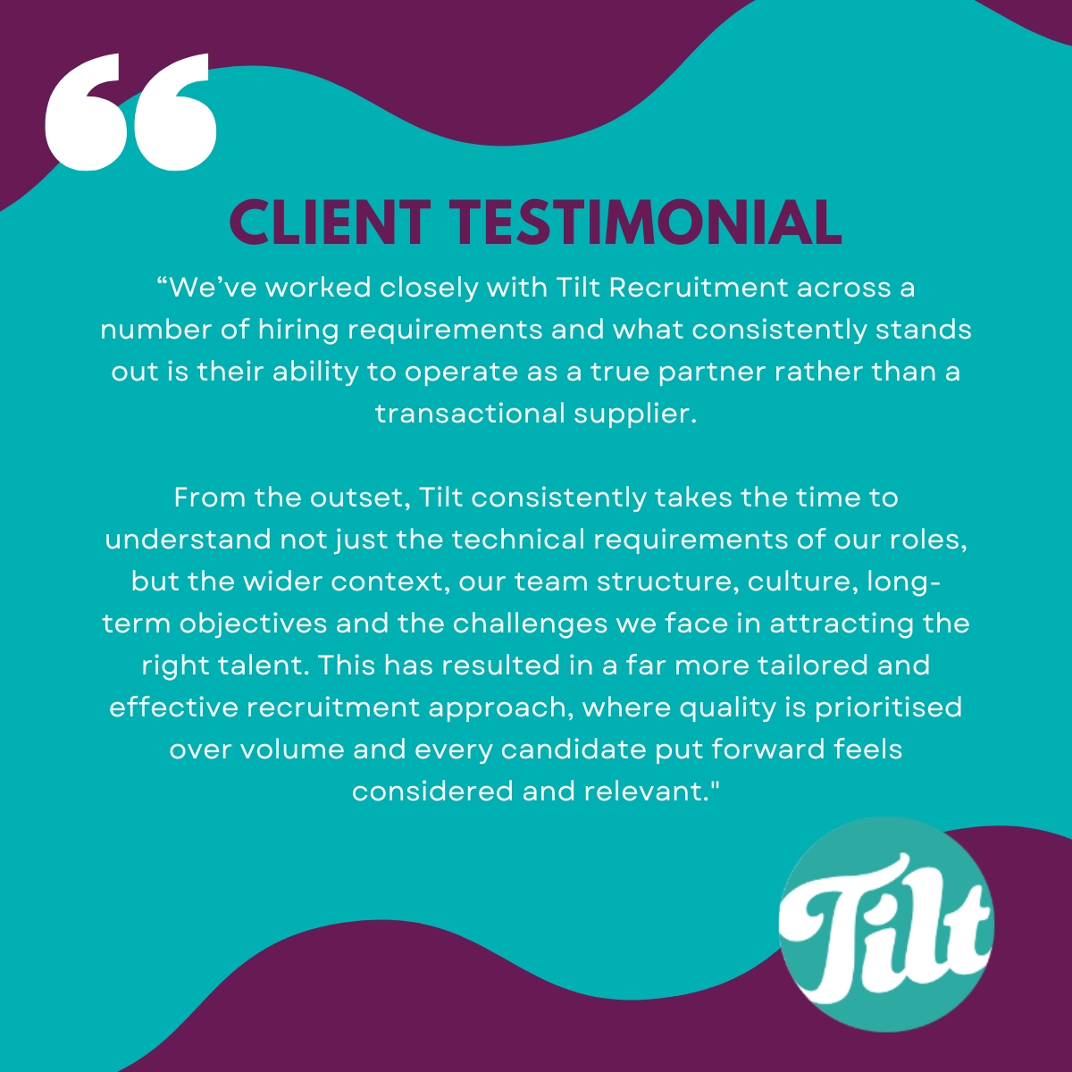 TiltRecruitment's tweet image. With the right guidance behind you, the next move becomes clearer. Let’s move forward together! tiltrecruitment.co.uk/get-in-touch/

#WeAreTilt #RecruitmentExperts #CareerProgression #HiringSupport #Tilt