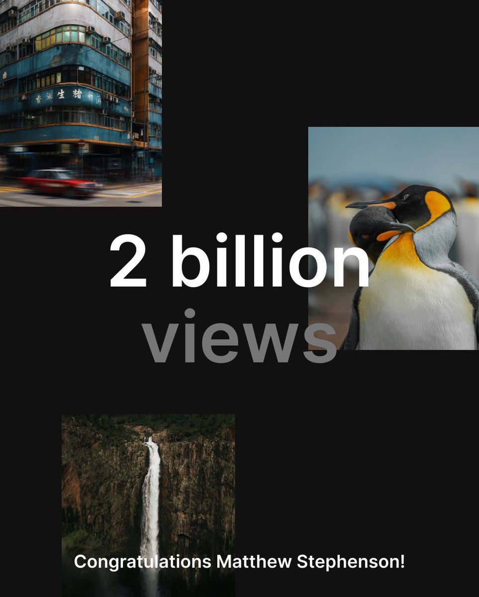 Unsplash tweet media