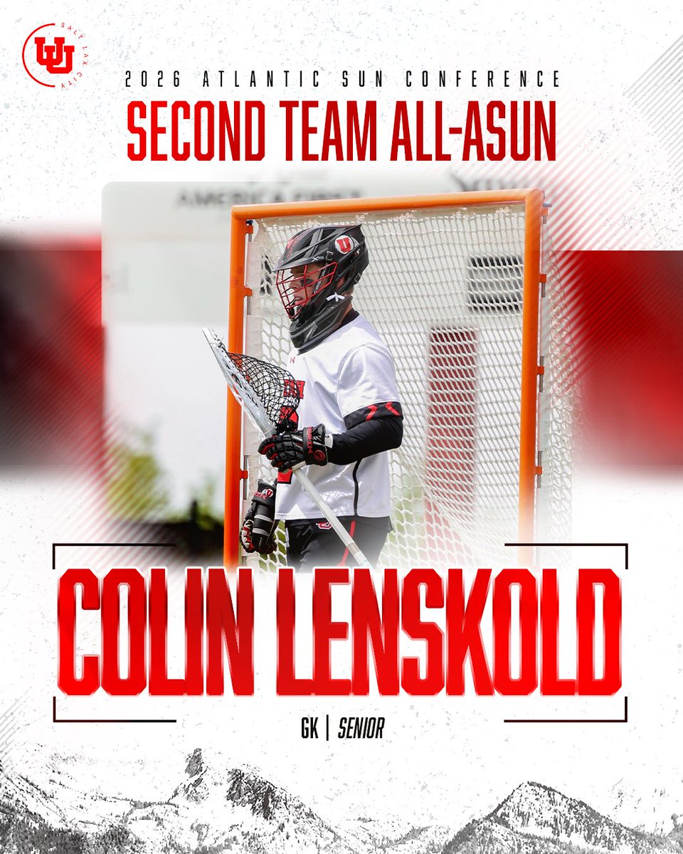UtahLacrosse's tweet image. 𝐀𝐋𝐋-𝐂𝐎𝐍𝐅𝐄𝐑𝐄𝐍𝐂𝐄

Congratulations to our 9️⃣ All-ASUN selections‼️

#GoUtes