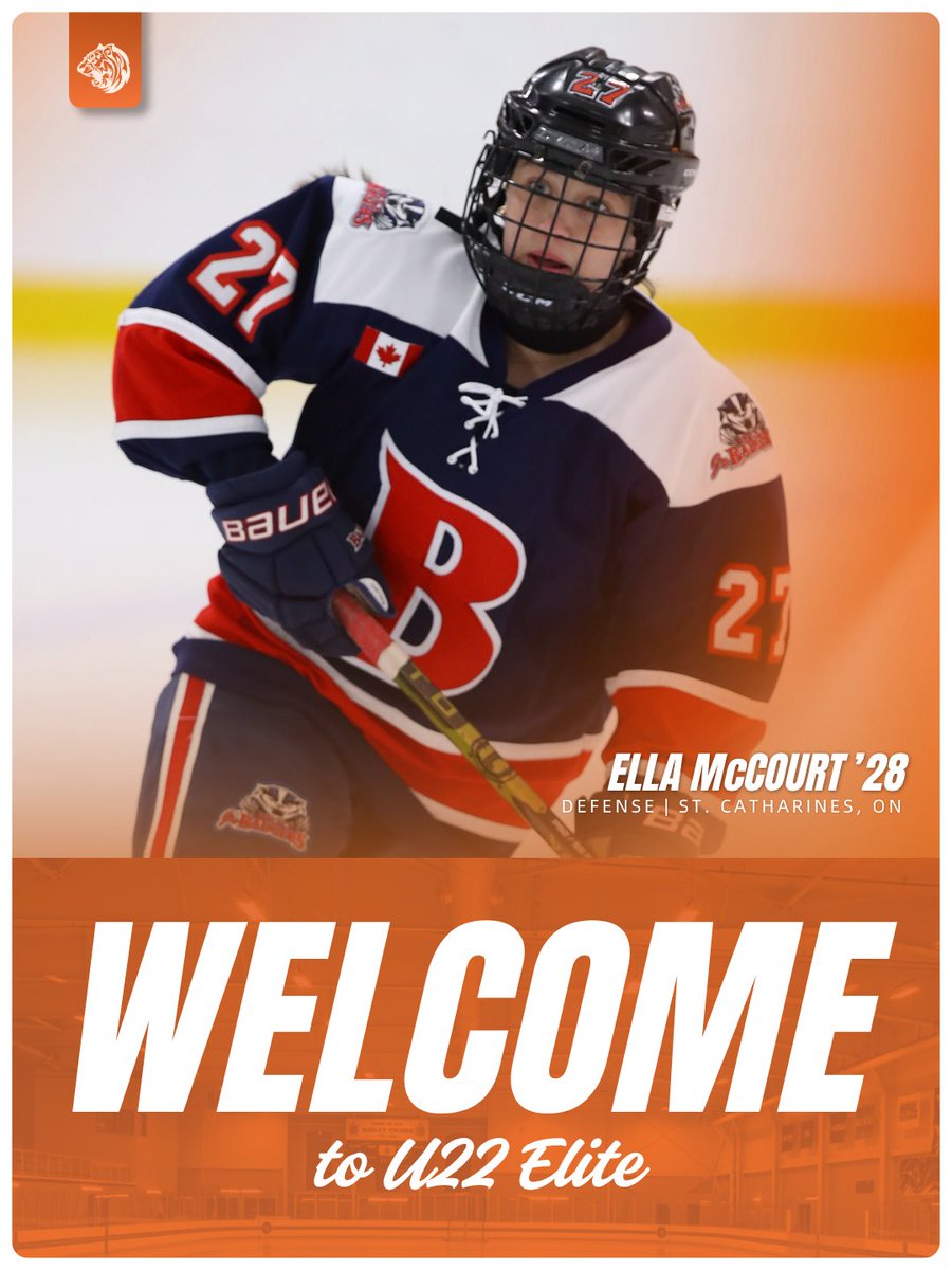 Welcome to U22 Elite!

A hometown hero from St. Catharines, ON, we’re excited to welcome Ridley’s own Ella McCourt ’28 to the 2026–27 Prep Girls hockey team!