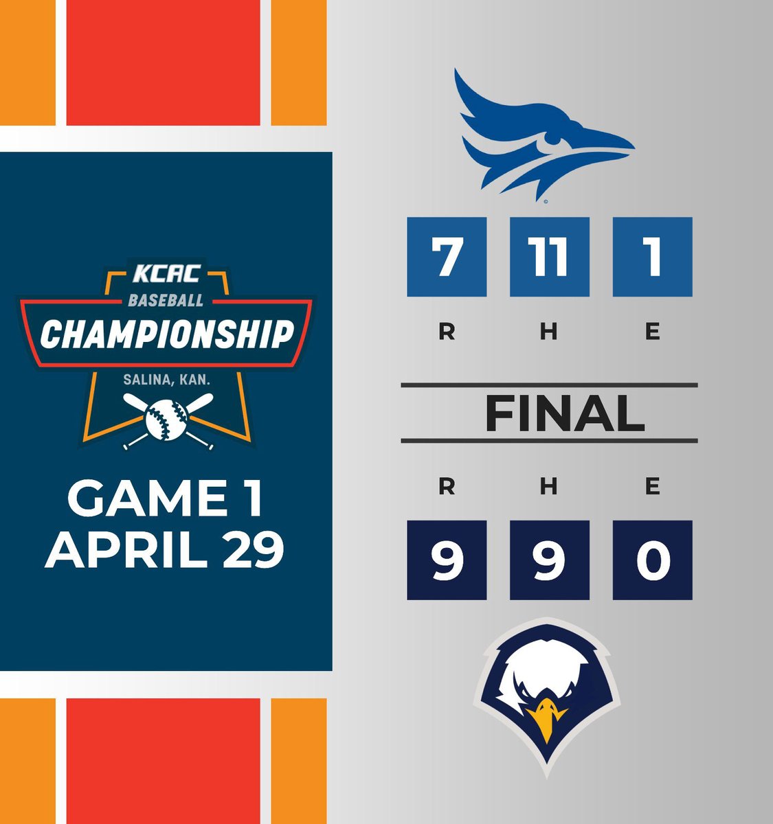 Kansas Collegiate Athletic Conference tweet media