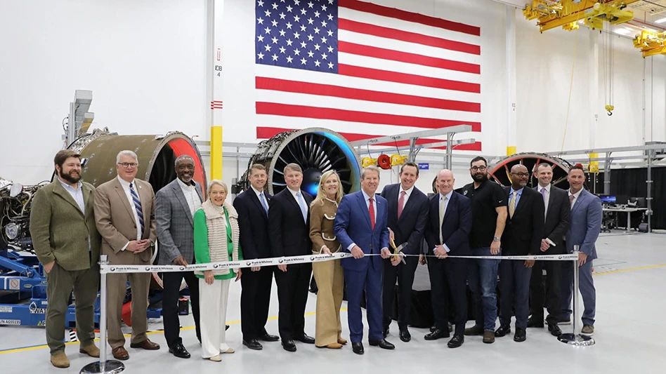DandMMag's tweet image. RTX's @prattandwhitney broadens manufacturing capabilities with $200 million investment in Columbus, Georgia. Learn how it is adding seventh isothermal forging press to support commercial and military programs: buff.ly/XxZMFpx #dmmag #manufacturing #defense