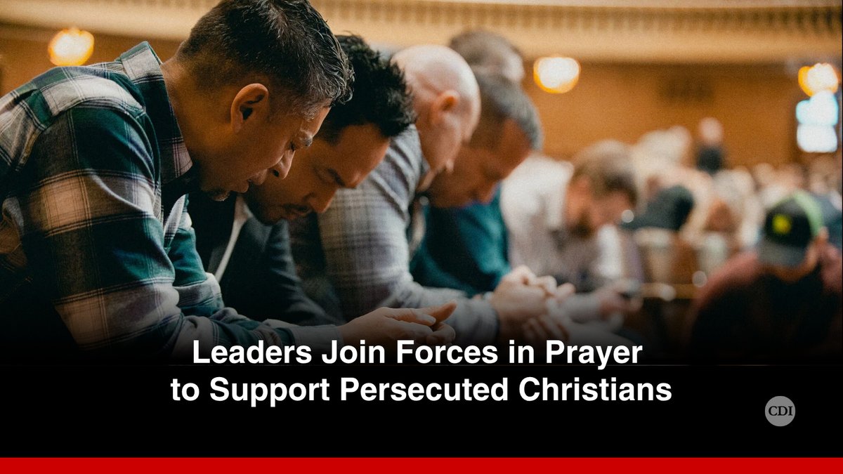 ChDaily_News's tweet photo. Nine CEOs of persecution ministries launched a regular joint prayer meeting, stressing unity as they serve 388 million Christians facing persecution worldwide.
#PersecutedChurch #PrayerForThePersecuted #ChurchUnity #ChristianLeadership #GlobalChurch
🔗 https://t.co/RpLGCFwxGg https://t.co/Fcf4x7uz1T