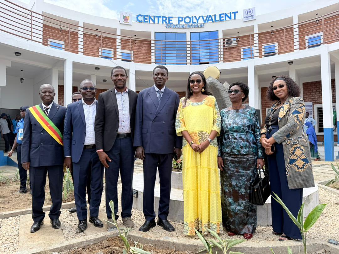 RefugeesCmr's tweet image. UNHCR inaugurates the Garoua-Boulai Centre Polyvalent in East region #Cameroon🇨🇲to improve access to protection, education, livelihoods &amp;amp; durable solutions for Central African refugees &amp;amp; host communities, while strengthening social cohesion &amp;amp; durable solutions

#Protection