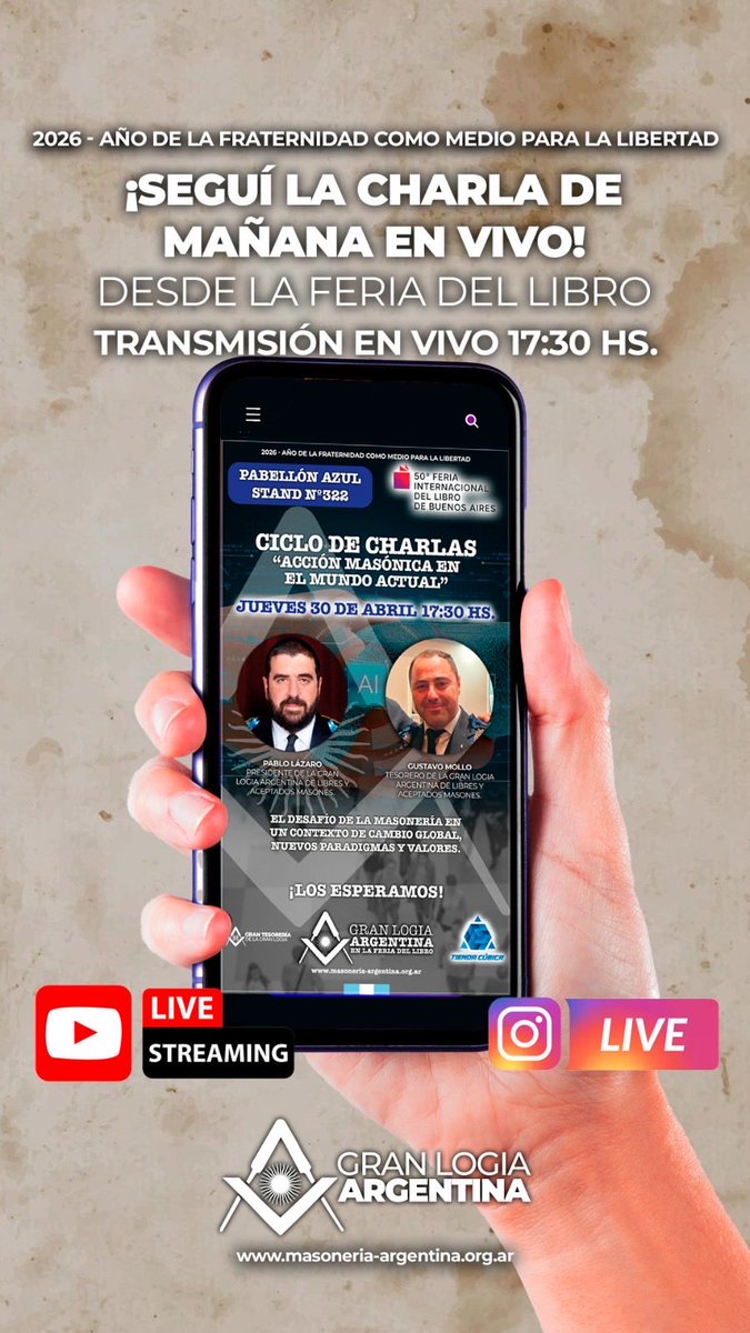 Gran Logia Argentina tweet media
