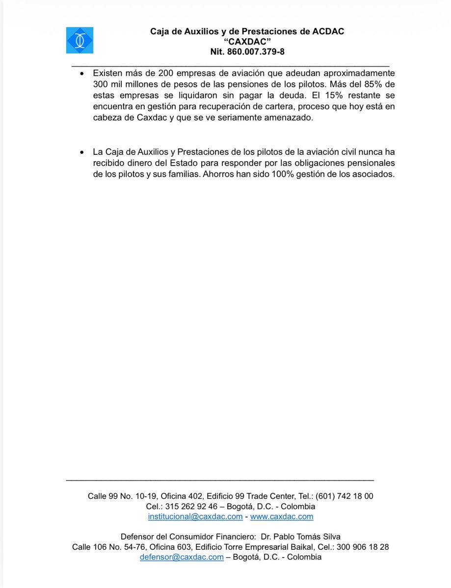 CAXDAC Fondo de Pensión tweet media