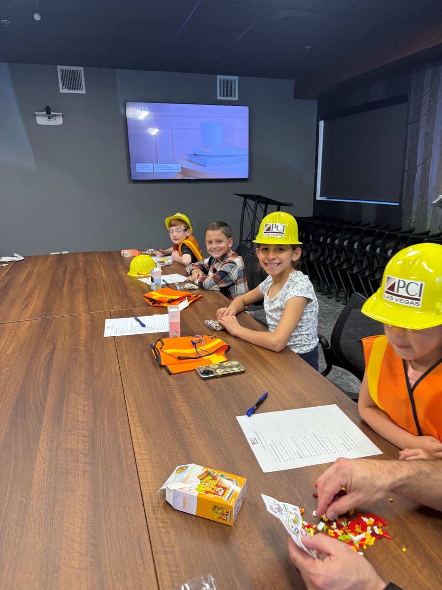 PCIcontracting's tweet photo. Last week, some of our kids got a first-hand look at what it's like to work (and play) at PCI. Many of our branches invited their little builders to work, taking time to teach the next generation about the exciting world of contracting. #ThrivingTogether #BringYourKidtoWorkDay https://t.co/Q5h3N6NemL