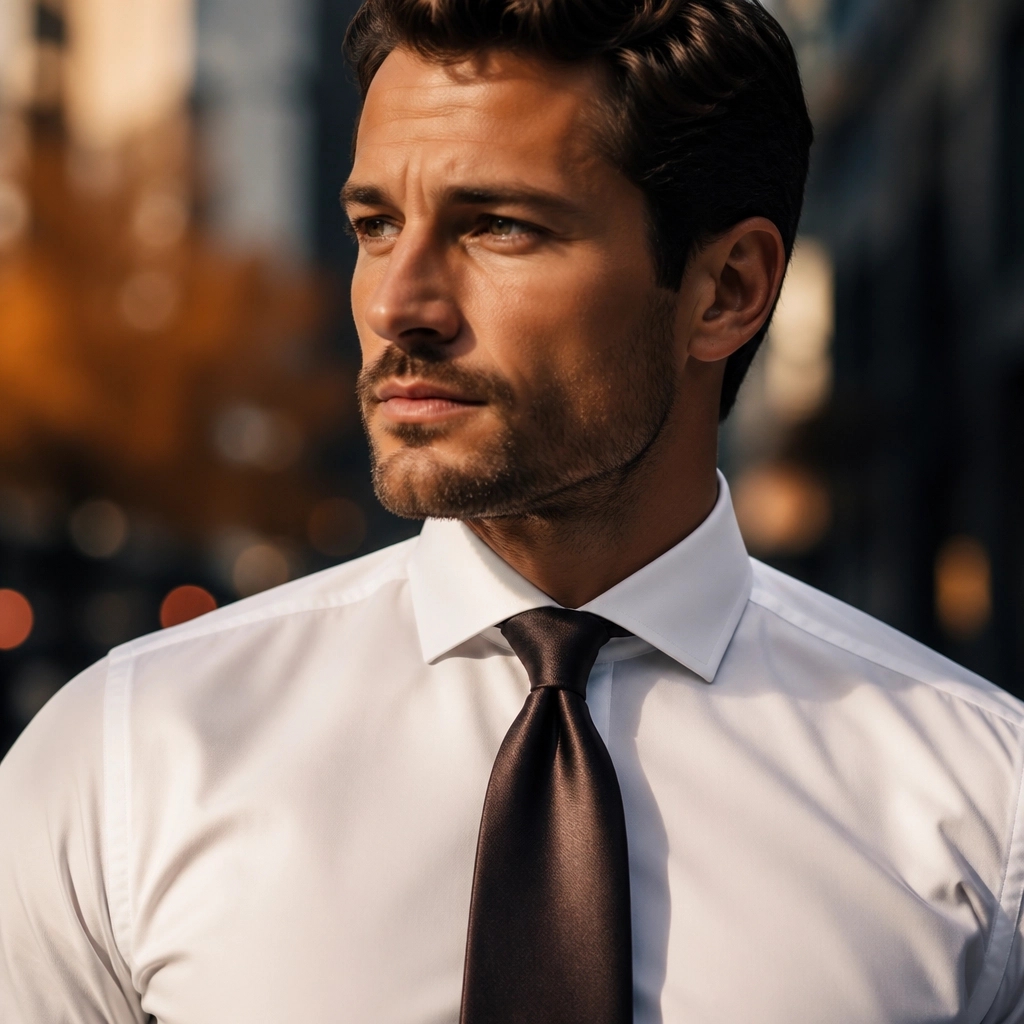 men_mode's tweet image. The 1% Rule. A perfect tie dimple starts with the right fabric weight. Our premium silk does the heavy lifting for you: structured, sharp, and effortless. Precision in every knot. 👔✨ #LaModeMens #Style