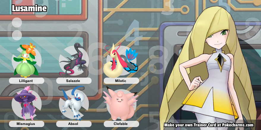 Aether President Lusamine tweet media