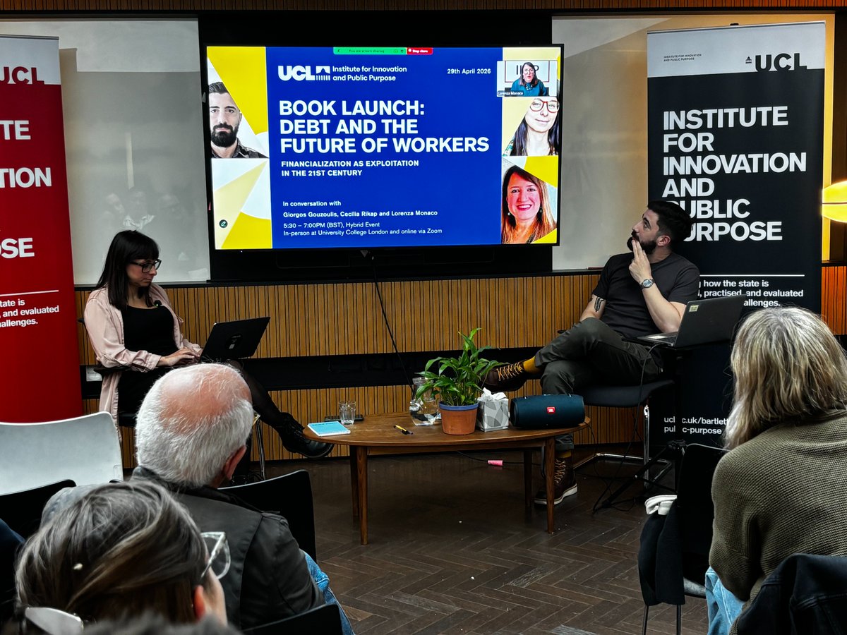 UCL Institute for Innovation and Public Purpose tweet media