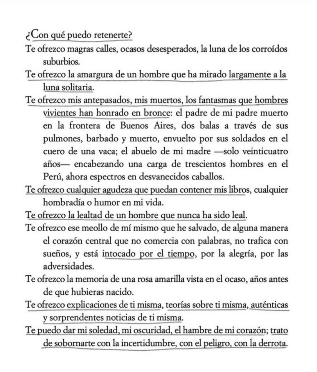 Lean este poema de Borges. Es hermosísimo.