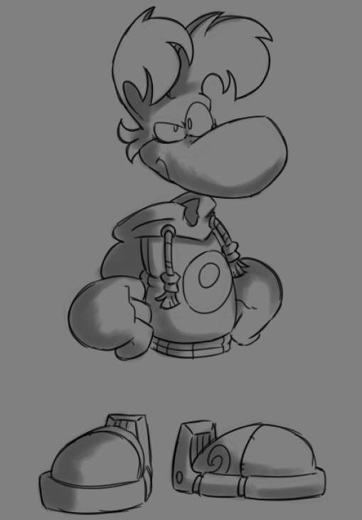 llevaba tiempo sin dibujar algo relacionado a el

#Rayman