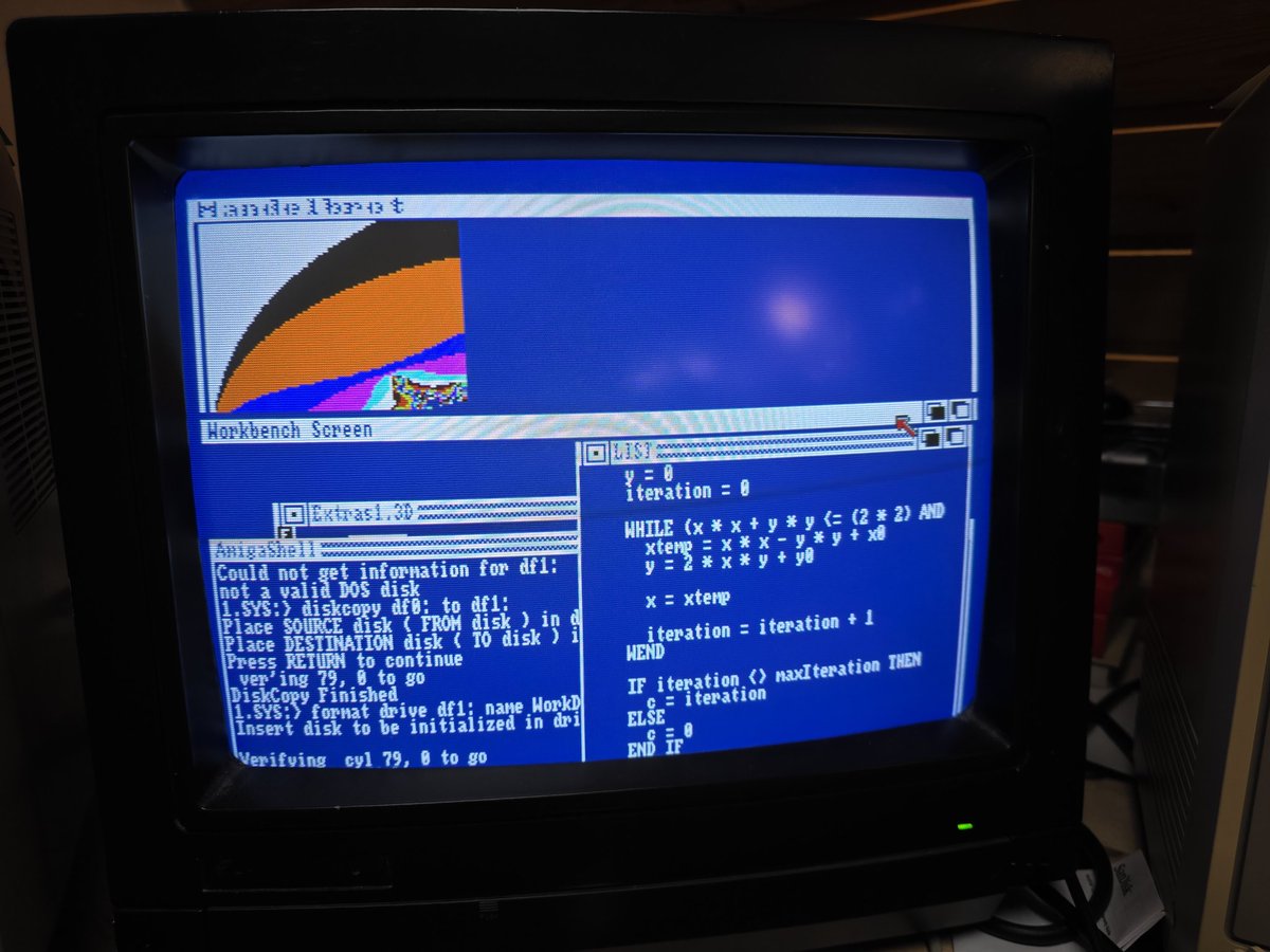 CptSparky360's tweet image. Still ❤️❤️❤️ that #Amiga #Multitasking from 1985 👍
#BASIC