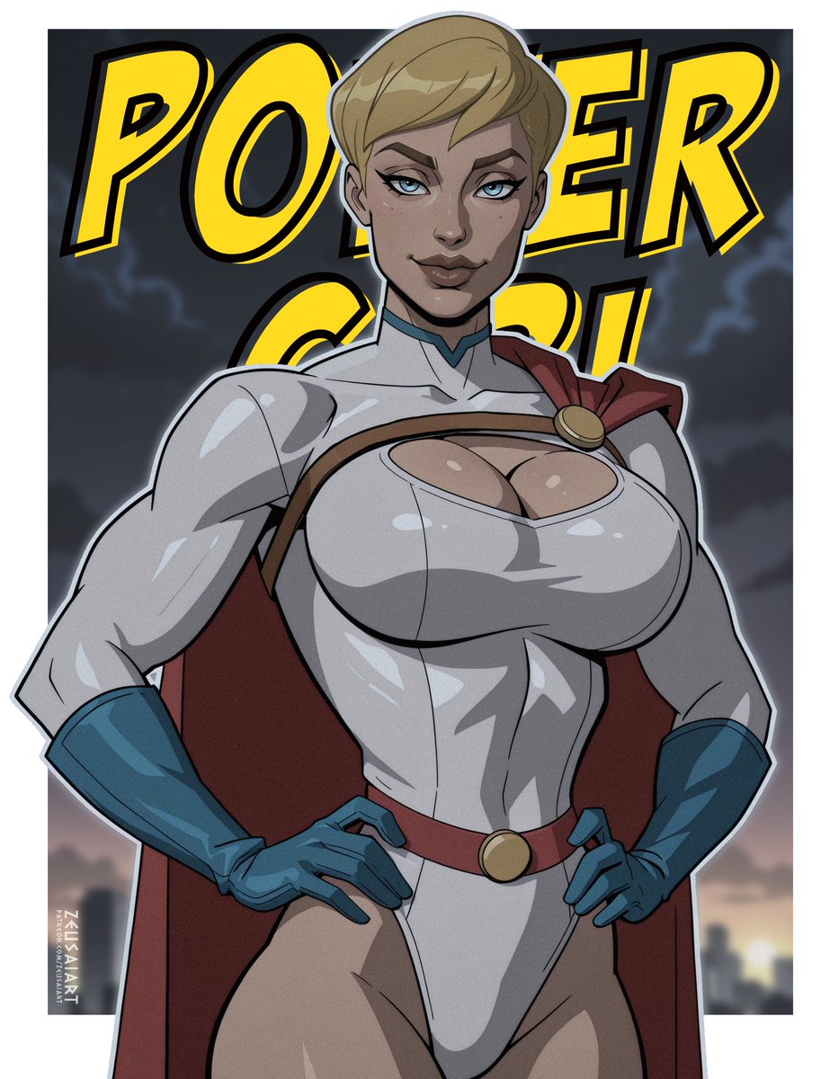 Power Girl 🤍💪 [Superman/Batman: Public Enemies]
SFWイラスト