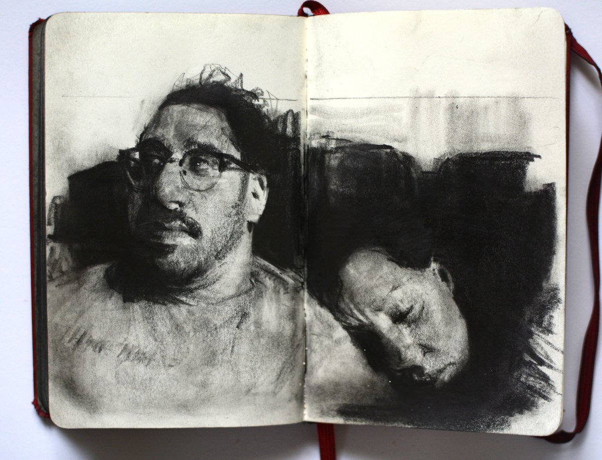Montoya26Art's tweet image. Red sketchbook volume 2 “reinicar”.....

#sketch_daily #fypageシ゚ #graphitedrawing #sketchbooktour #sketchbook