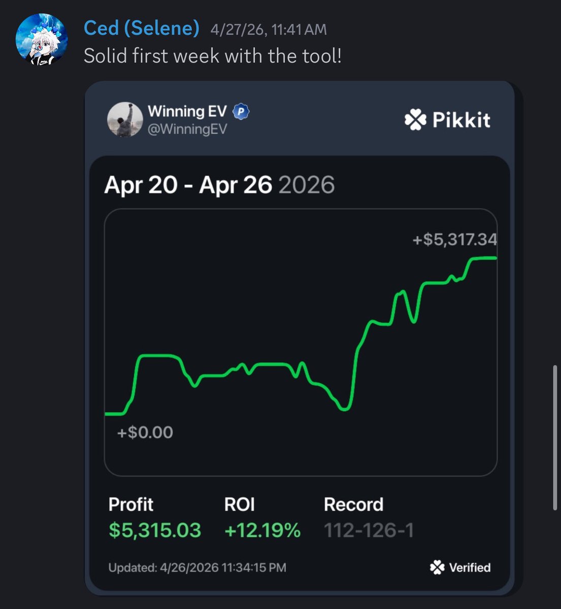 Winning EV tweet media