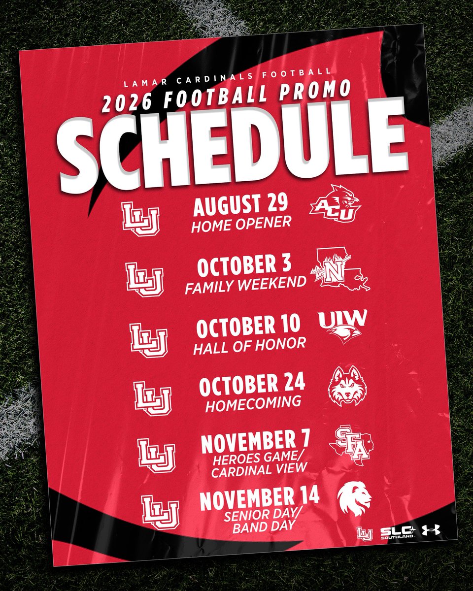 Lamar University Football tweet media