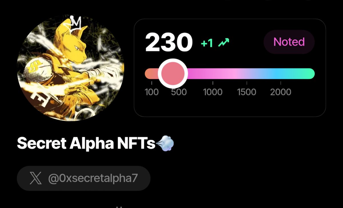 Secret Alpha NFTs💨 tweet media
