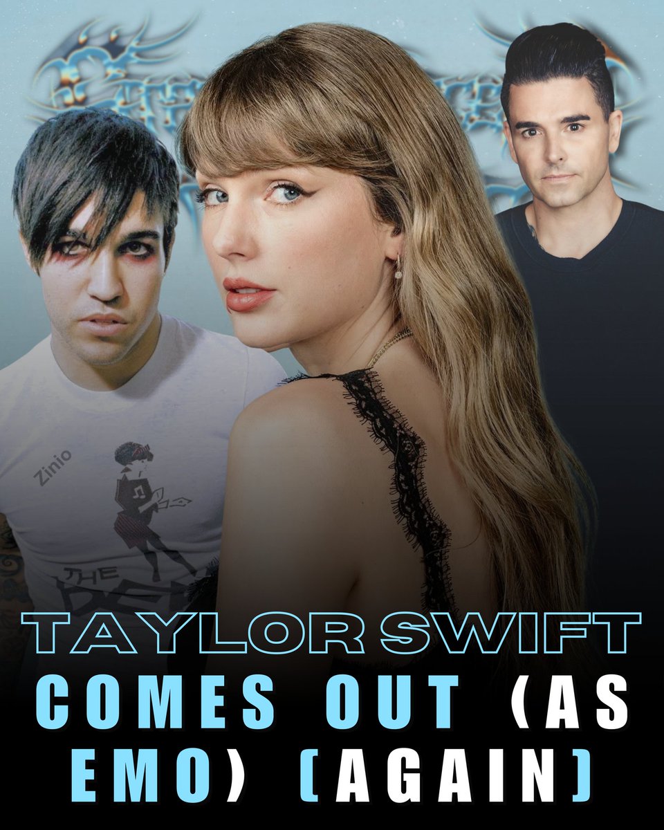 In a new interview with the New York Times, music megastar Taylor Swift shouts out emo legends Pete Wentz (Fall Out Boy) and Chris Carrabba (Dashboard Confessional) for growing her appreciation for lyricism.

"...I'd be reading those lyrics and just go... Oh My God."