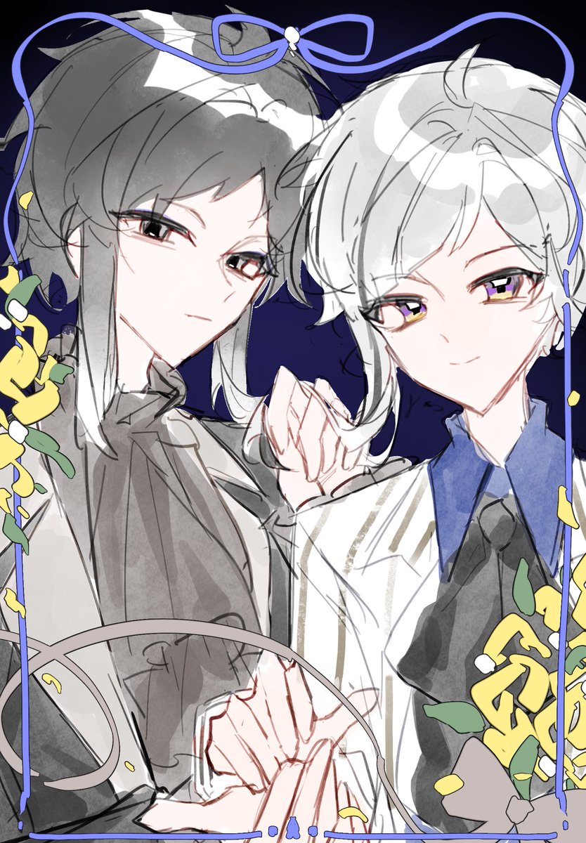 Asakunan's tweet photo. 很喜欢这两个草稿💞#芥敦 #sskk #akat https://t.co/8acRiV4B1v