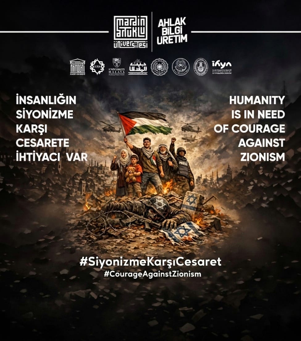 YusufDO91137725's tweet photo. Soykırıma, saldırılara, medya manipülasyonlarına ve küresel sessizliğe karşı duruşumuz net: SİYONİZME KARŞI CESARET. Filistin davasına omuz veren cesur yüreklerin destekçisi olmaya devam ediyoruz.

#SiyonizmeKarşıCesaret #CourageAgainstZionism https://t.co/p8yPIMjTio